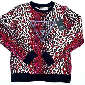 🔥GUESS GIRLS KIDS LONG SLEEVE SWEATER SZ 8 New
